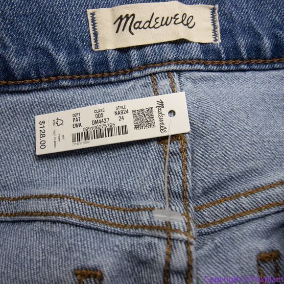 NEW Madewell The Mid-Rise Perfect Vintage Jean in Enmore Wash, 24 - Picture 11 of 16